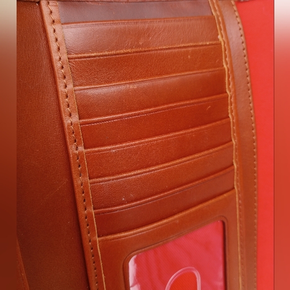 Dooney and Bourke Charcoal Tartan Plaid Windsor Continental Wallet - Picture 9 of 16